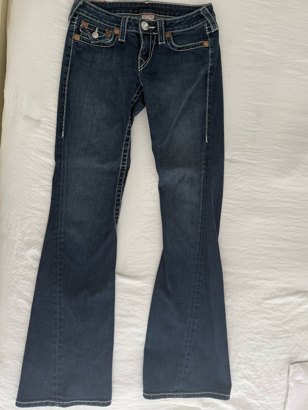 True Religion Dark Blue Bootcut Jeans